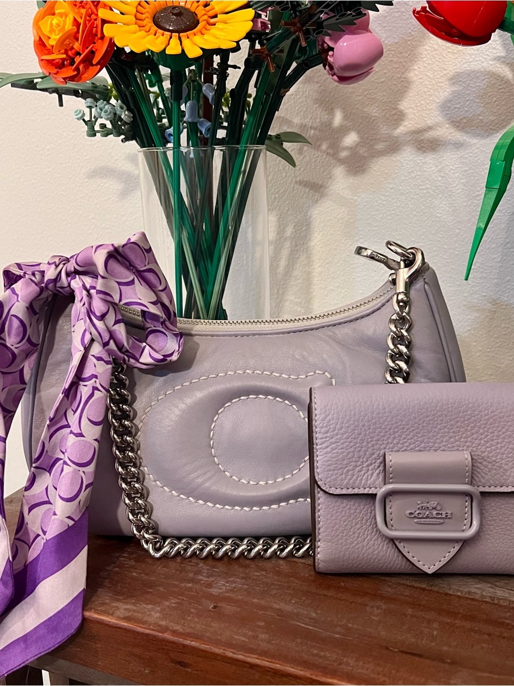ULTIMATE Matching 3-Piece Coach Set in "Mist" (Pastel Lavender / Lilac)